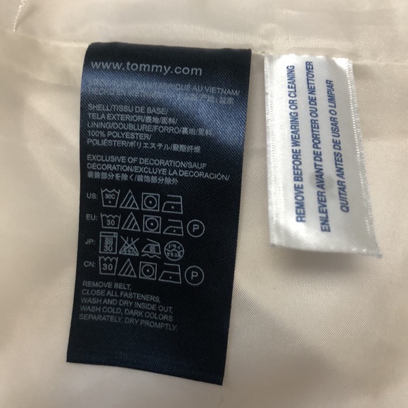 Tommy Hilfiger off white jacket, size L - Picture 16 of 16